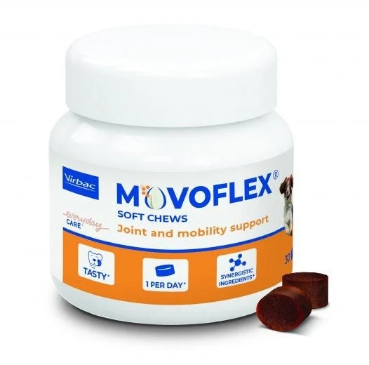 Movoflex Soft Chew Medium Breed 15-35kg, 30 tablete