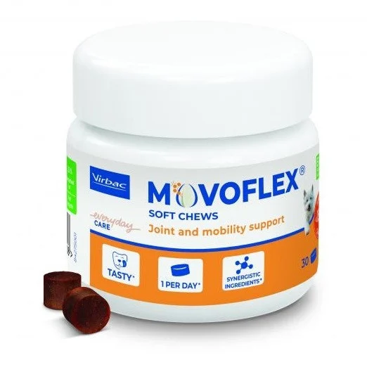 Movoflex Soft Chew Small Breed 15kg, 30 tablete