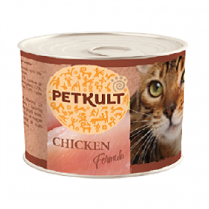 Petkult Cat Conserva cu pui 185 g