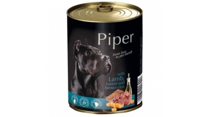 Piper Dog Adult Miel, Morcovi si Orez brun 400 g, DOLINA NOTECI