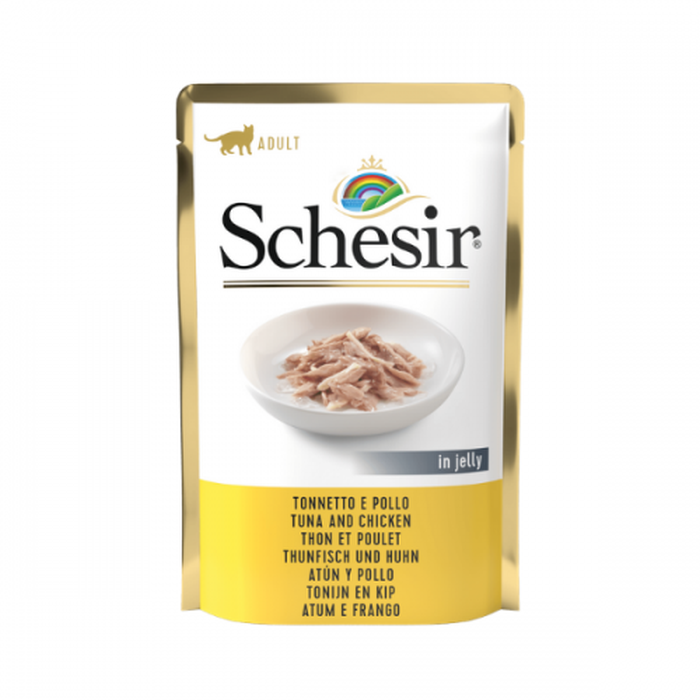 Schesir Cat Plic cu Ton si Pui 85 g