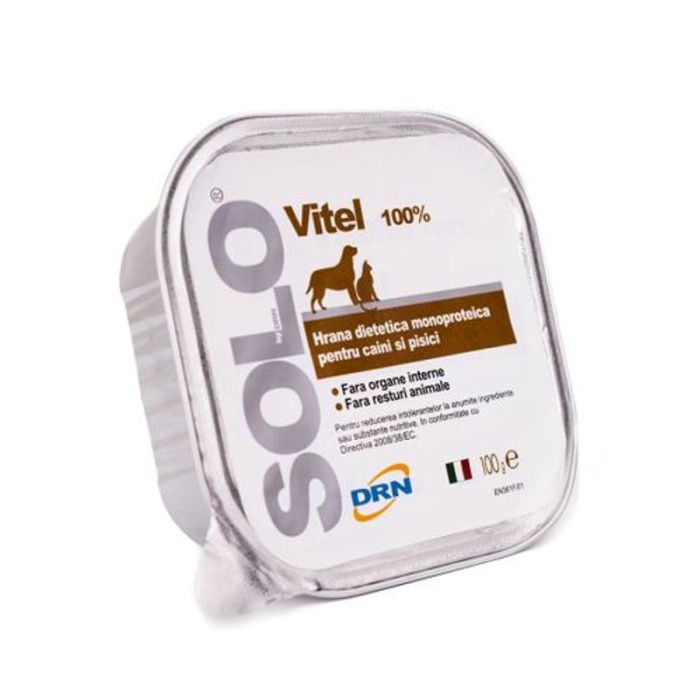 SOLO Hrana Monoproteica 100 g Vitel