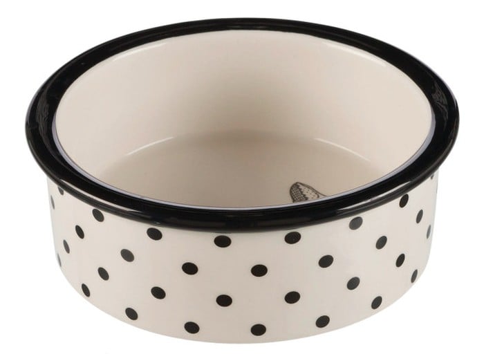 Trixie Castron Ceramica 03.L 12 cm Alb Negru 25120