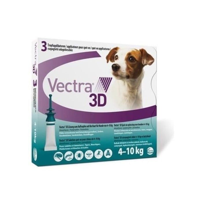 Vectra 3D Caini 4-10 kg - 1 pipeta