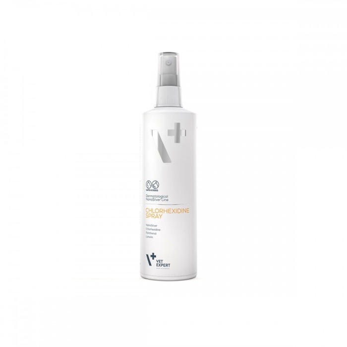 VetExpert Spray Clorhexidina 4% NanoSilver 100 ml, VetExpert