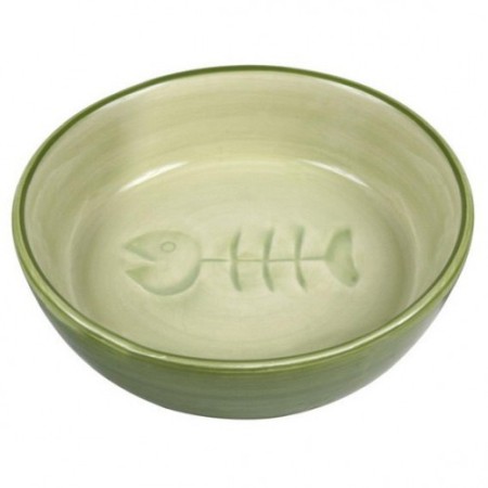 Castroane - 24492 Castron Ceramica pentru Pisici 0.2L/13cm Diferite Culori