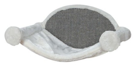 49920 Sezlong de Perete 54x28x33 cm ALB/GRI [1]