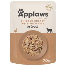 Umeda - Applaws Cat Plic Piept de Pui si Orez Salbatic 70 g