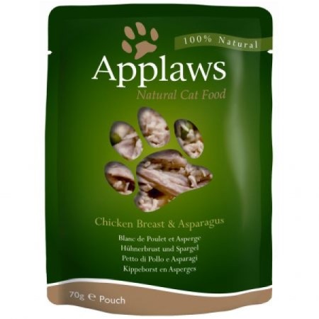 Umeda - Applaws Cat Plic Piept de Pui si Sparanghel 70 g
