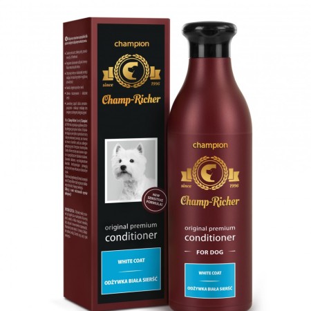 Ingrijirea pielii - Champ richer Balsam pentru caini cu blana alba 250 ml