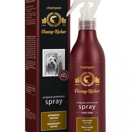 Igiena & Ingrijire - Balsam Spray Champ Richer pentru descalcire Caini 250 ml