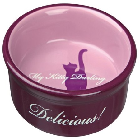 Castron Ceramica MY KITTY,0.2L x15CM 24654, Trixie [2]