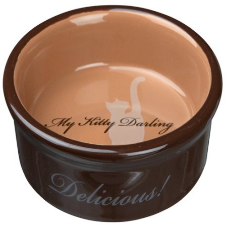 Castron Ceramica MY KITTY,0.2L x15CM 24654, Trixie [1]