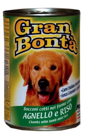 Hrana - Gran Bonta Dog Cons Miel/Orez 1230 g