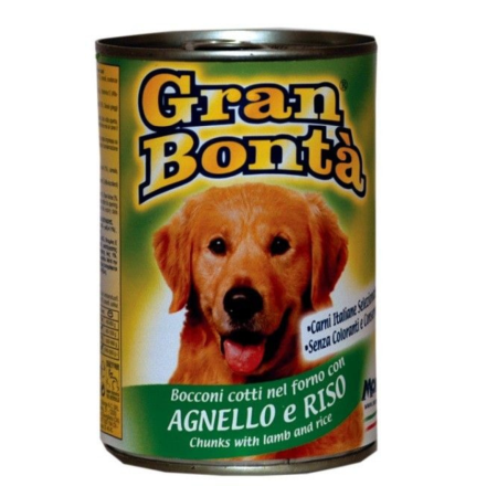 Hrana - Gran Bonta Dog Cons Miel/Orez 400 g