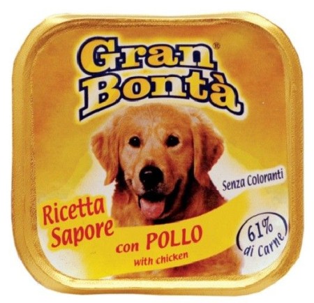 Hrana - Gran Bonta Dog Pate Pui 150 g