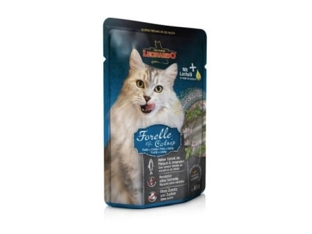Umeda - Leonardo Plic Pastrav si Iarba Pisicii 85 g