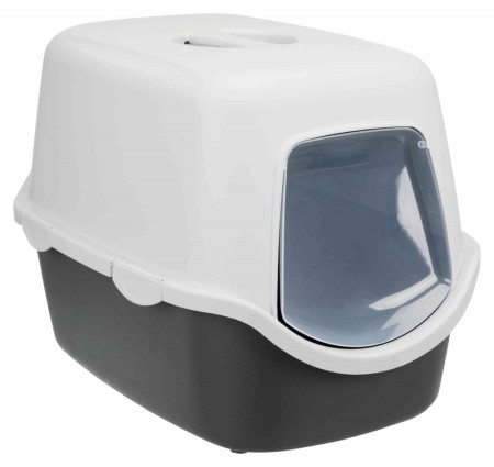 Accesorii - Litiera cu Acoperis Vico 40x40x56 cm Gri 40271