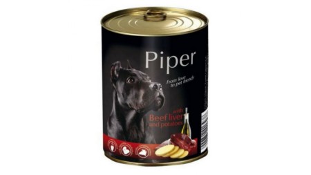 Hrana - Piper Dog Adult Ficat de Vita si Cartofi 800 g