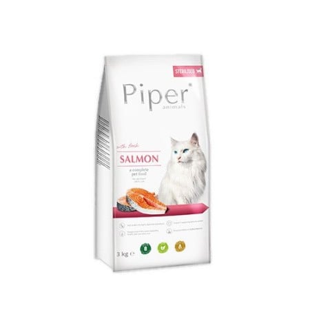Uscata - Piper Sterilised Cat cu Somon 3 kg