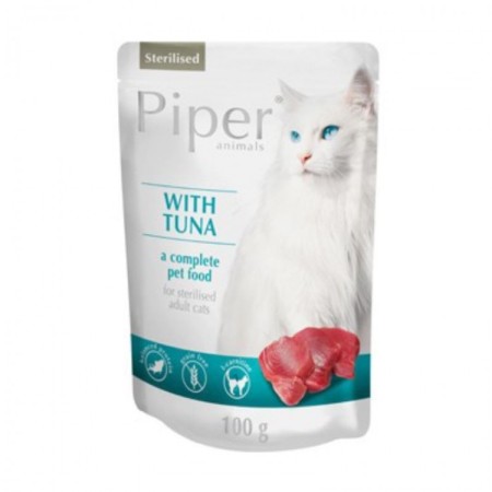 Umeda - Piper Sterilised Cat cu Ton 100 g
