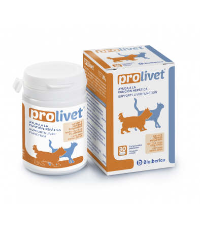 Afectiuni hepatice - Prolivet Cat and Small Dog 30 tablete