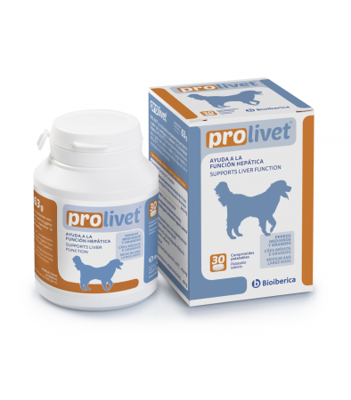 Afectiuni hepatice - Prolivet Large Dog 30 tablete