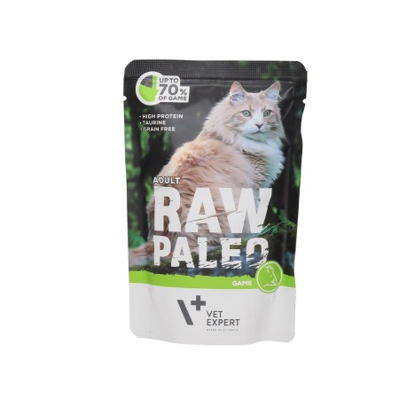 Pisici - Raw Paleo Cat Adult Vanat Plic 100 g