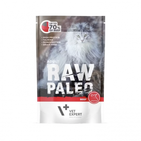 Pisici - Raw Paleo Cat Adult Vita Plic 100 g