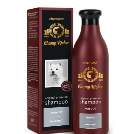 Sampoane - Sampon Champ Richer pentru caini cu blana alba 250 ml