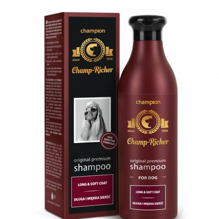 Sampoane - Sampon Champ Richer pentru caini cu lunga blana si matasoasa 250 ml