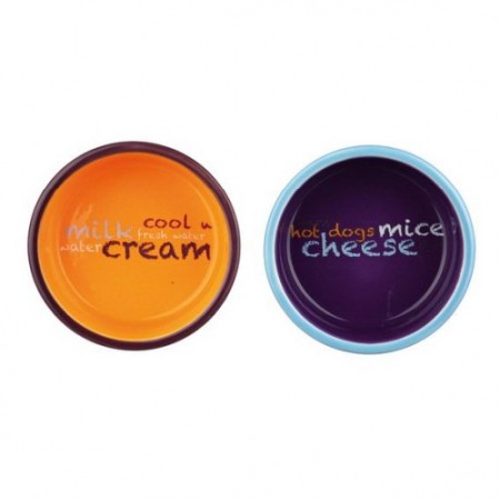 SET 2 Buc Castron Ceramica in Suport 0.3L /12cm 24791 [1]