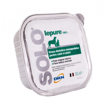 Diete - SOLO Hrana Monoproteica Iepure 300g