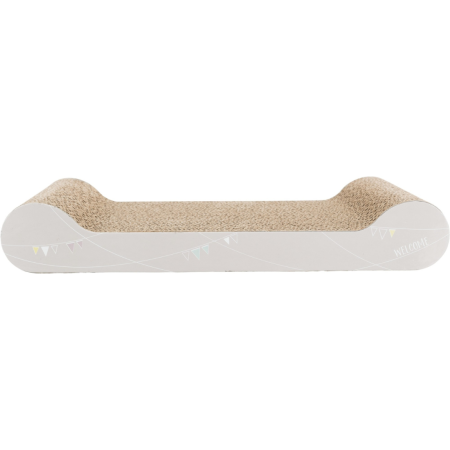 Jucarii - Trixie Carton de Zgariat Junior 38 x 6 x 18cm Gri Deschis 48011