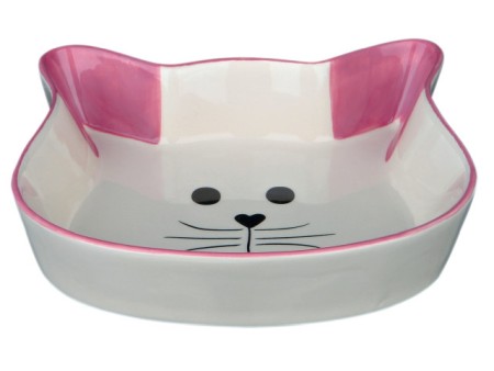 Trixie Castron Ceramica Cap de Pisica 0.25 ml/12 cm/4 Nuante 24494 [1]