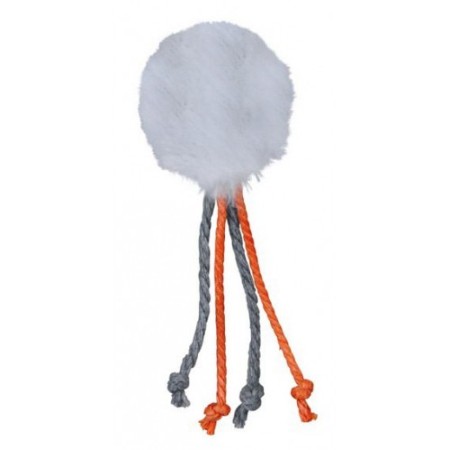 Jucarii - Trixie Jucărie Pisici Minge 4 cm cu Clopoțel si Sfoară 4126