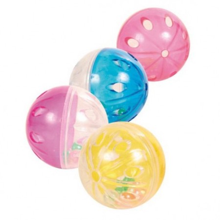 Trixie Jucărie Pisici-Minge cu Clopoțel 4.5 cm 4166