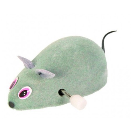 Jucarii - Trixie Jucarie Pisici-Soarece cu Cheita 7 cm 4092