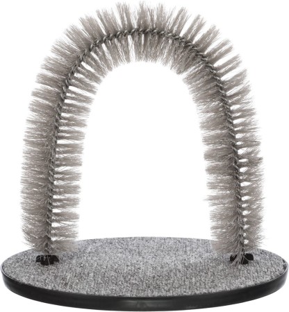 Perii - Trixie Perie masaj pentru pisica 36 x 33 x 33 cm gri 23130