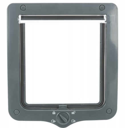 Accesorii - Usa Batanta 4-Way XXL 24 X 28 Cm Gri Cu Tunel 44242