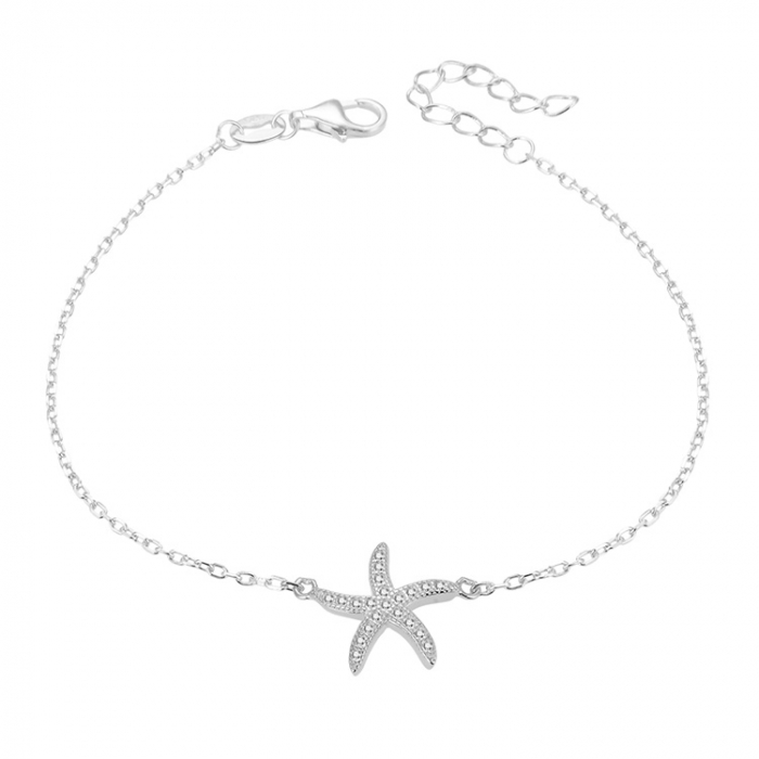 Bratara argint rodiat Stea de mare [1]