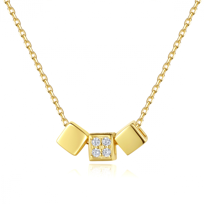 Colier argint placat cu aur Cubic [1]