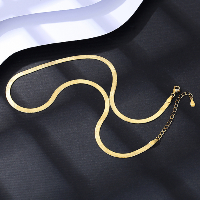 Colier argint placat cu aur Snake [5]