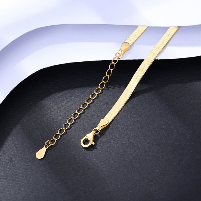 Colier argint placat cu aur Snake [4]