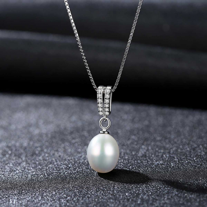 Colier argint rodiat Pearl [3]