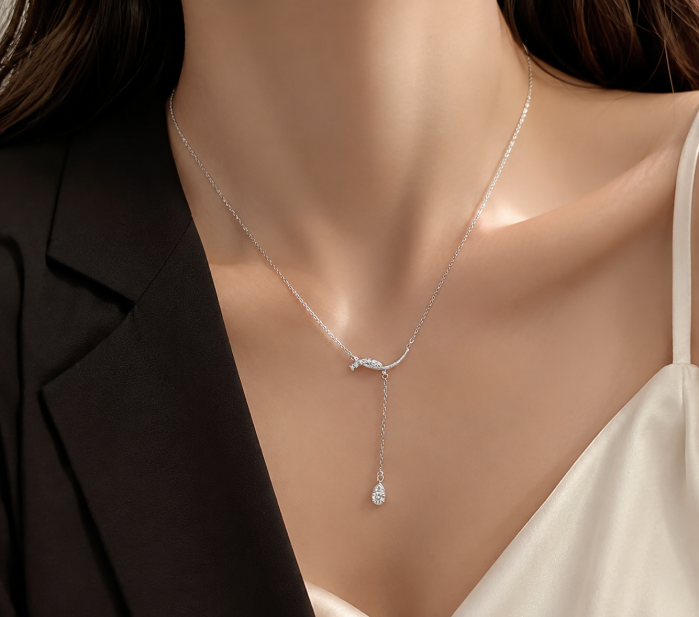 Colier argint Silver Drop [2]