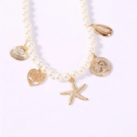 Colier perle multi charm [2]