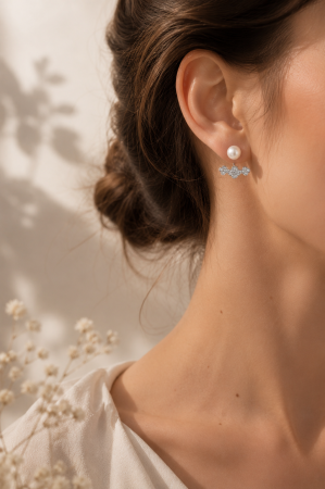 Cercei argint rodiat Dream Pearls [1]