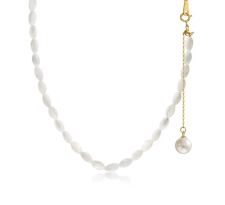 Colier argint perle naturale [2]