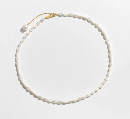 Colier argint perle naturale [1]